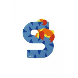 Sevi fa betűk - S - Skorpió kék