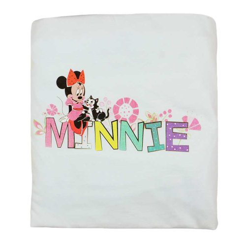 Asti Disney Minnie cicás gumis lepedő fehér